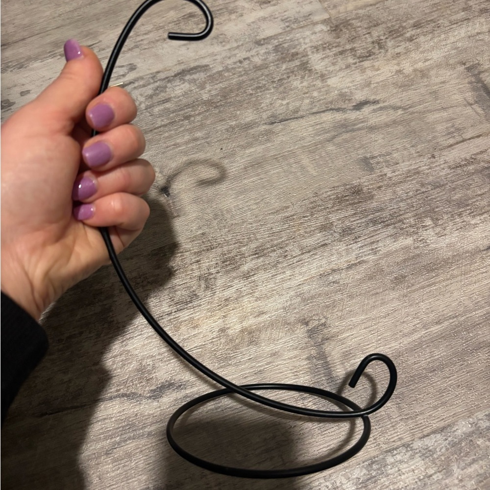 Black Metal Ornament/Jewelry/Photo Holder